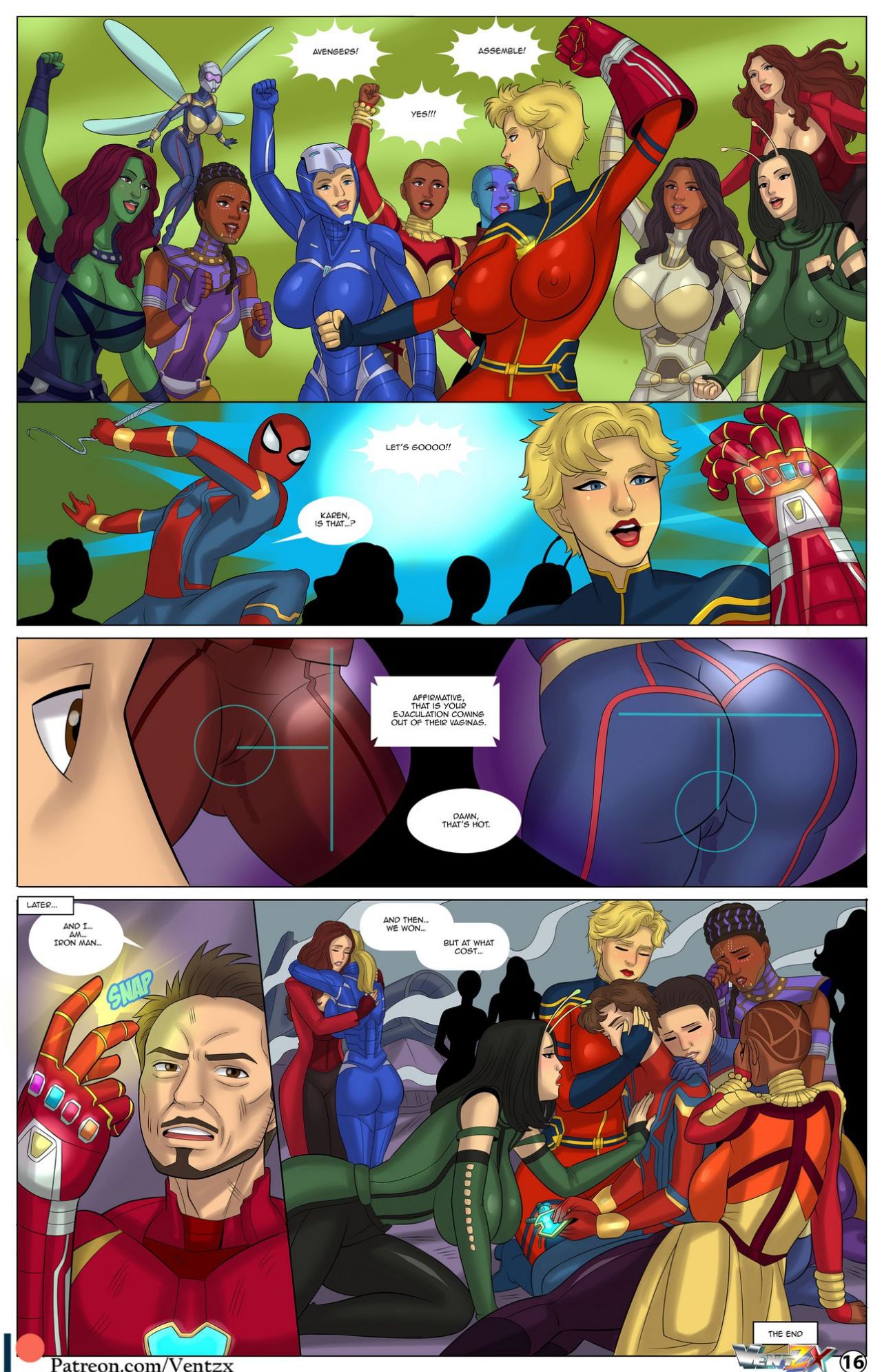 Avengers Halftime Porn Comic english 17