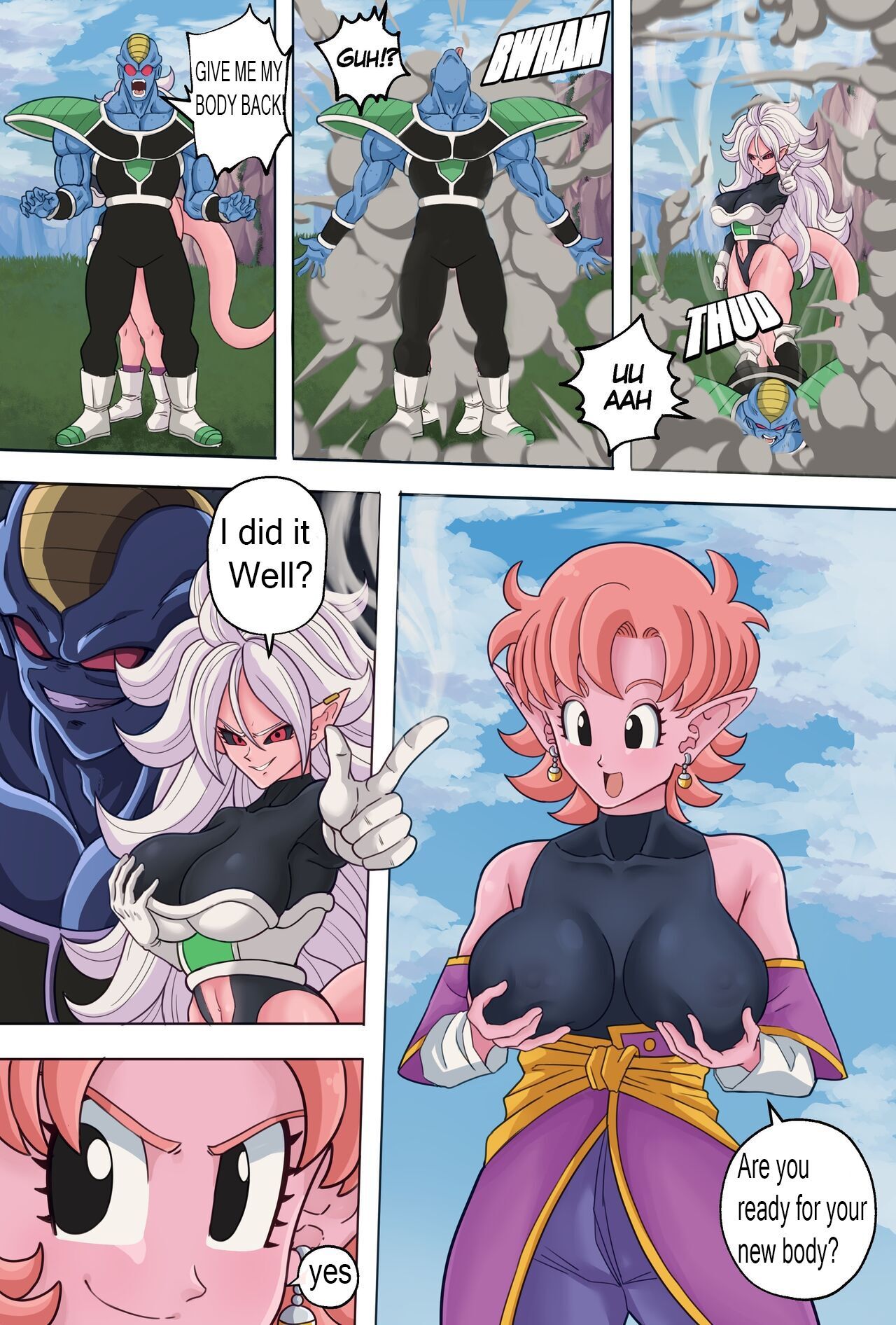 AxlexCima: The Ginyu Saga! Part 7 Porn Comic english 04