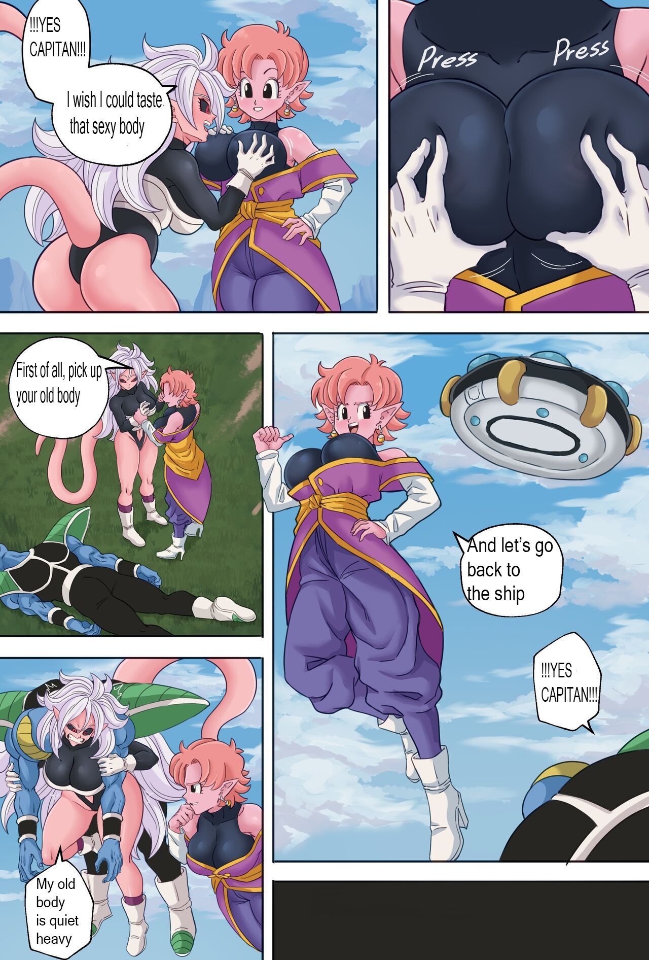 AxlexCima: The Ginyu Saga! Part 7 Porn Comic english 05