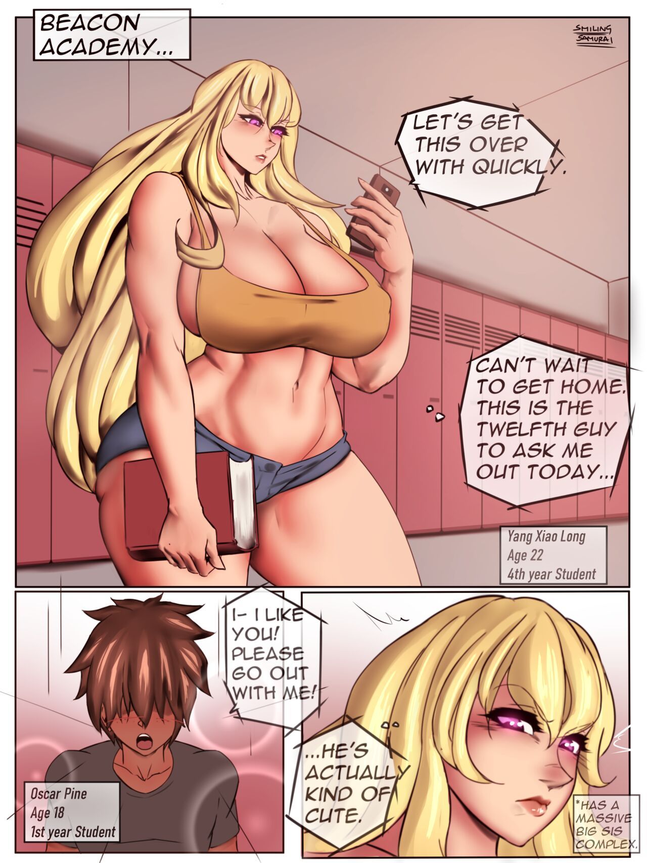 Big sister porn comics