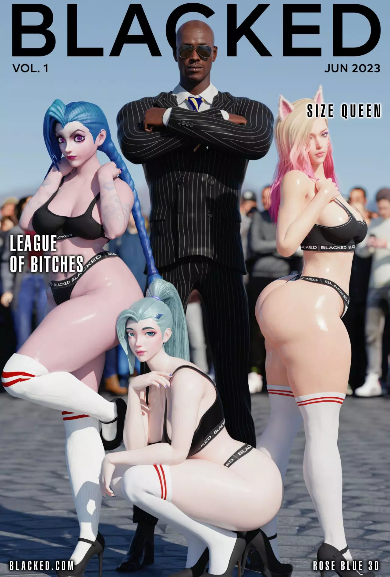 Blacked (League of Legends) (League of Legends) [Rose Blue 3D] - English -  Porn Comic