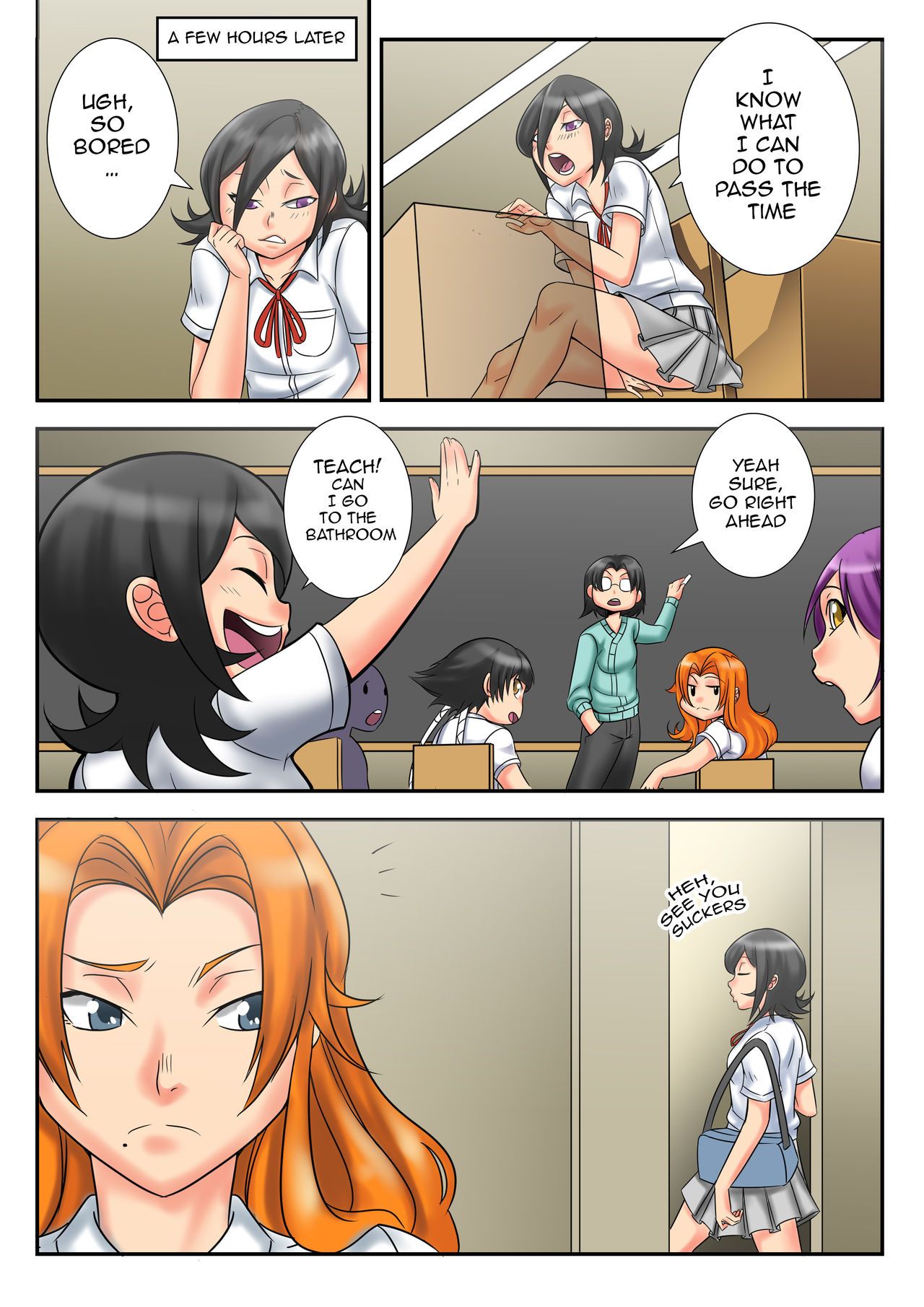 Bleach: A What If Story Part  2 Porn Comic english 09