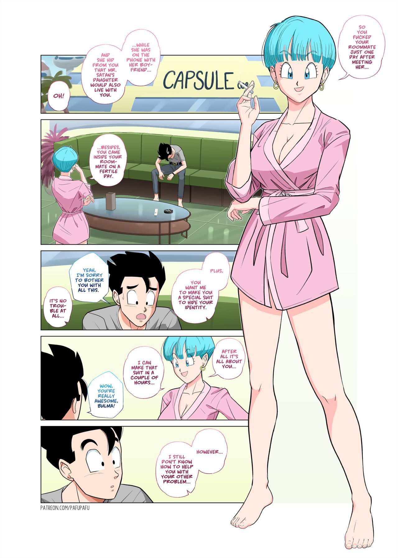 Bulma xxx comic