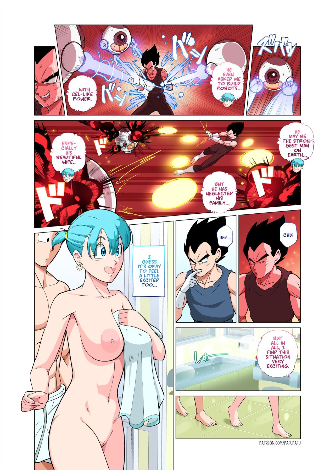 Dragonhall 3: Gohan vs Bulma! Porn Comic english 24