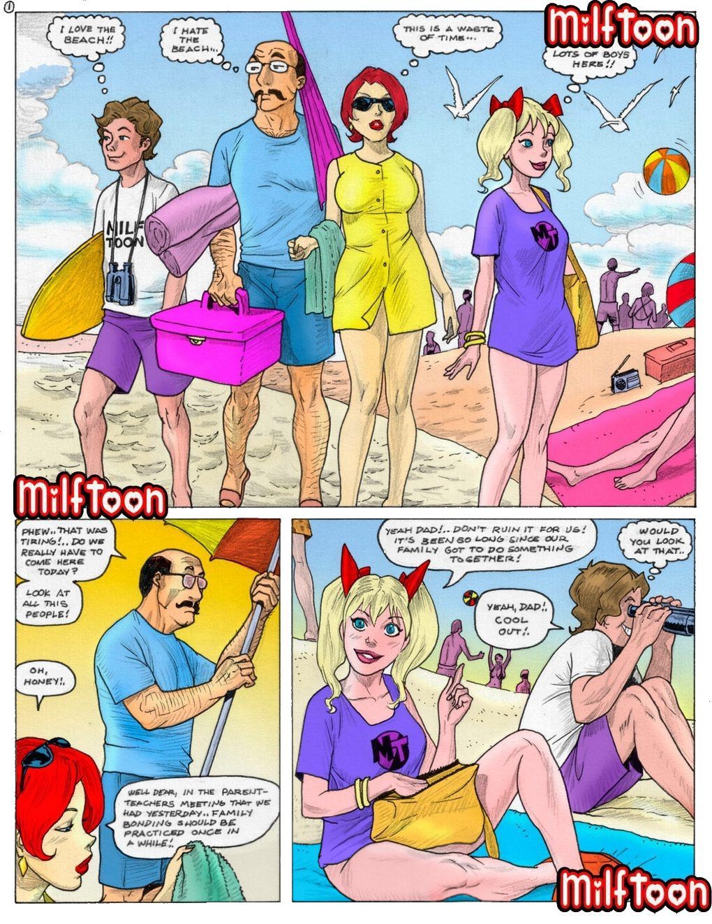 Family by MilfToon  Porn Comic english 02