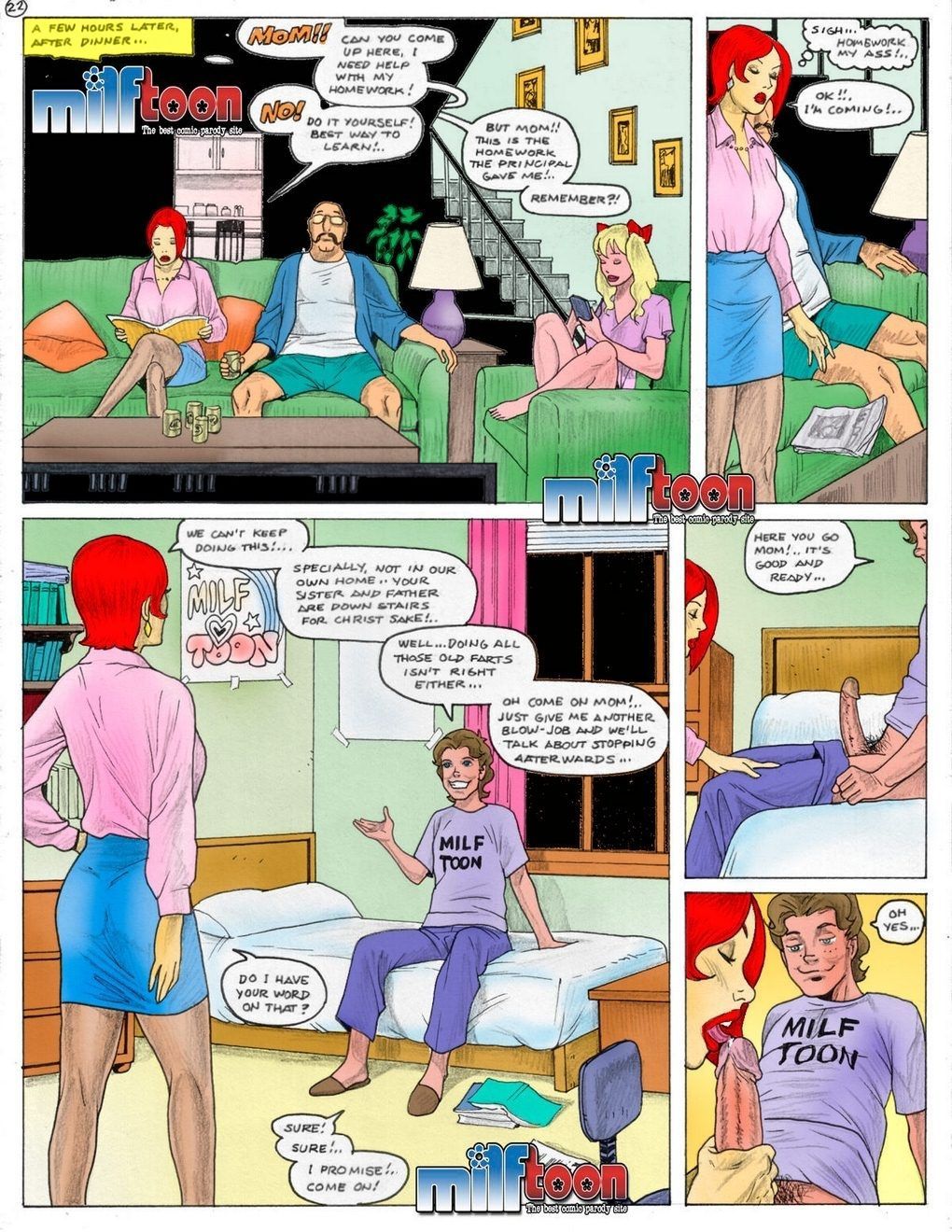 Family by MilfToon  Porn Comic english 23