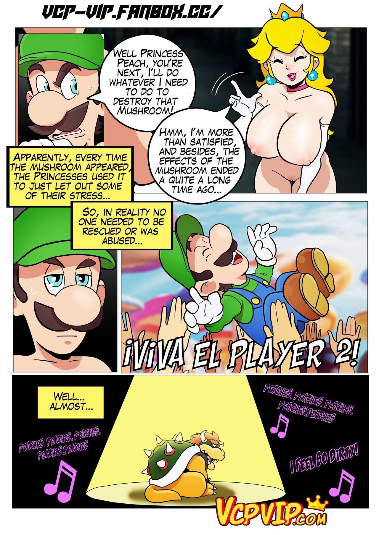 Fucker Mario Bro Porn Comic english 21