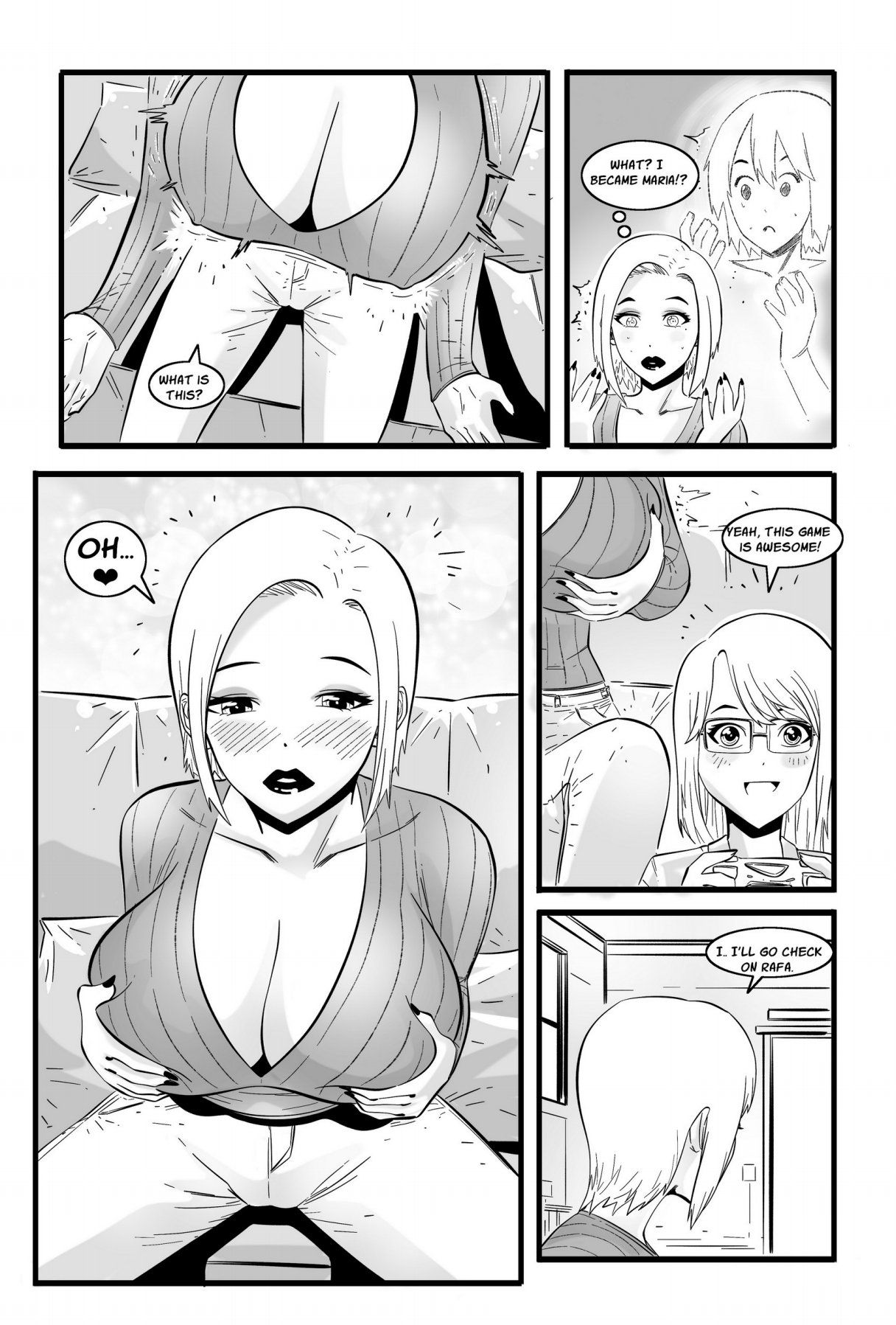 Gamer Mom Part 1 Porn Comic english 06