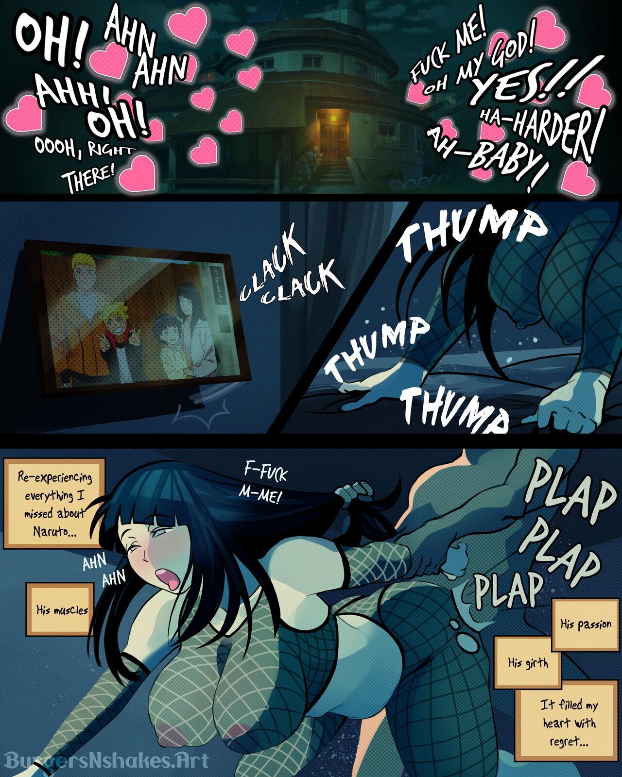 Hinata’s Addiction - Part 2 Porn Comic english 17