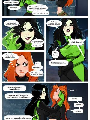 Kim and Shego: Date on the Roof Porn Comic english 03