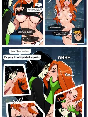 Kim and Shego: Date on the Roof Porn Comic english 05