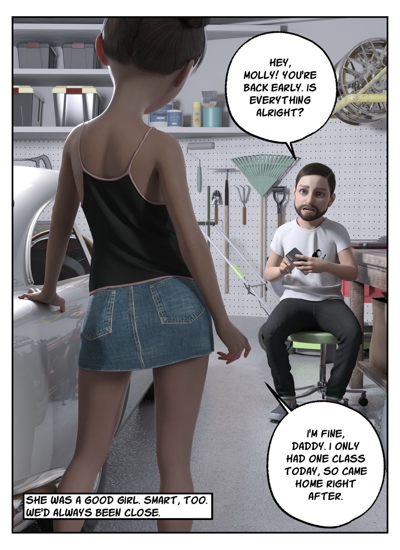 My Molly 1: Under the Hood Porn Comic english 05