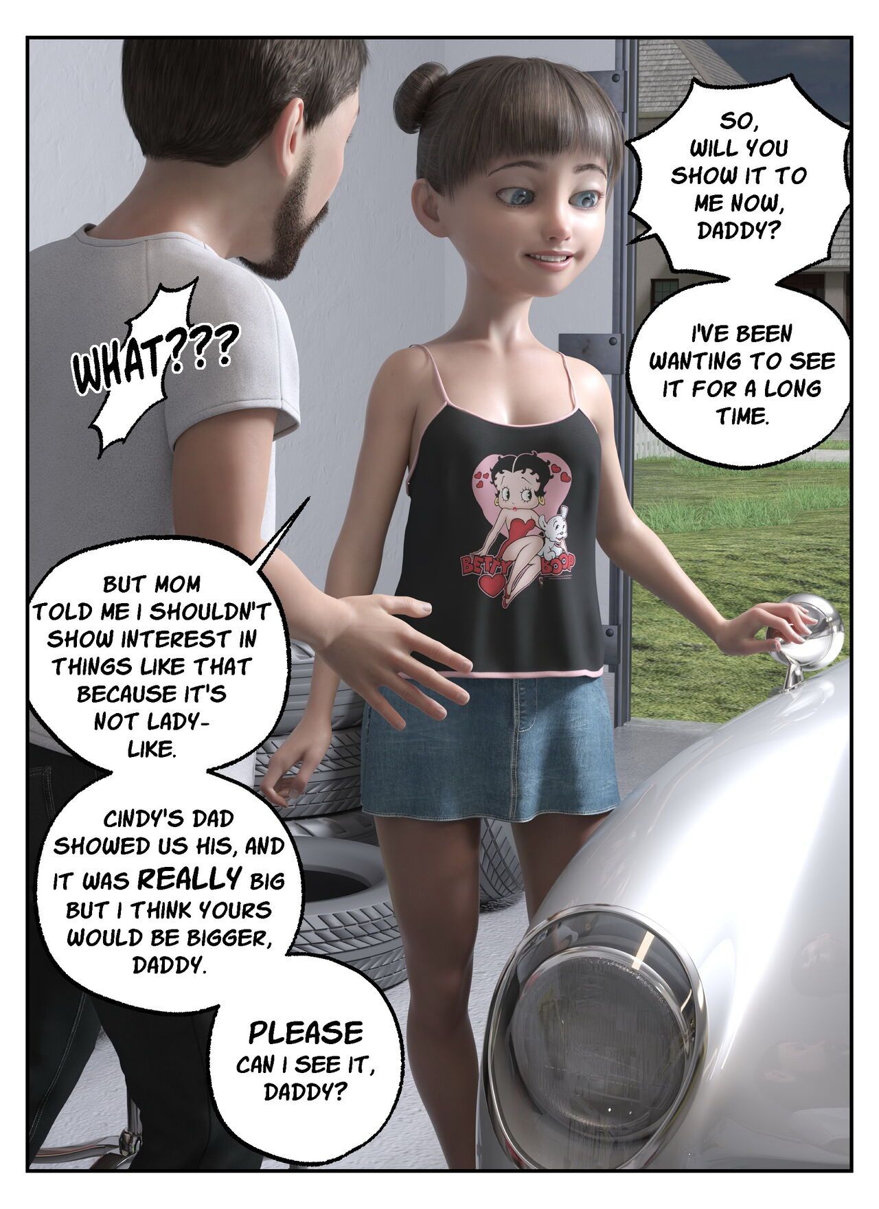 My Molly 1: Under the Hood Porn Comic english 11