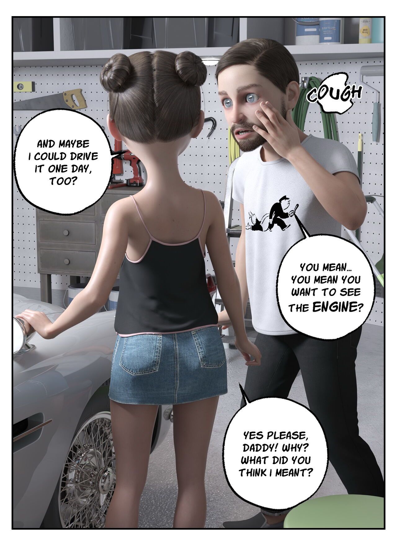 My Molly 1: Under the Hood Porn Comic english 12