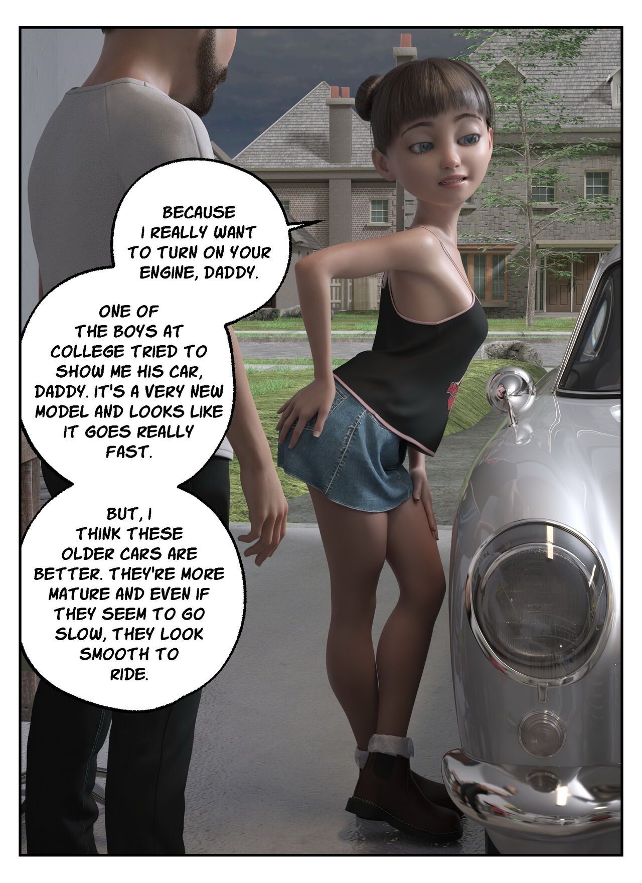 My Molly 1: Under the Hood Porn Comic english 17