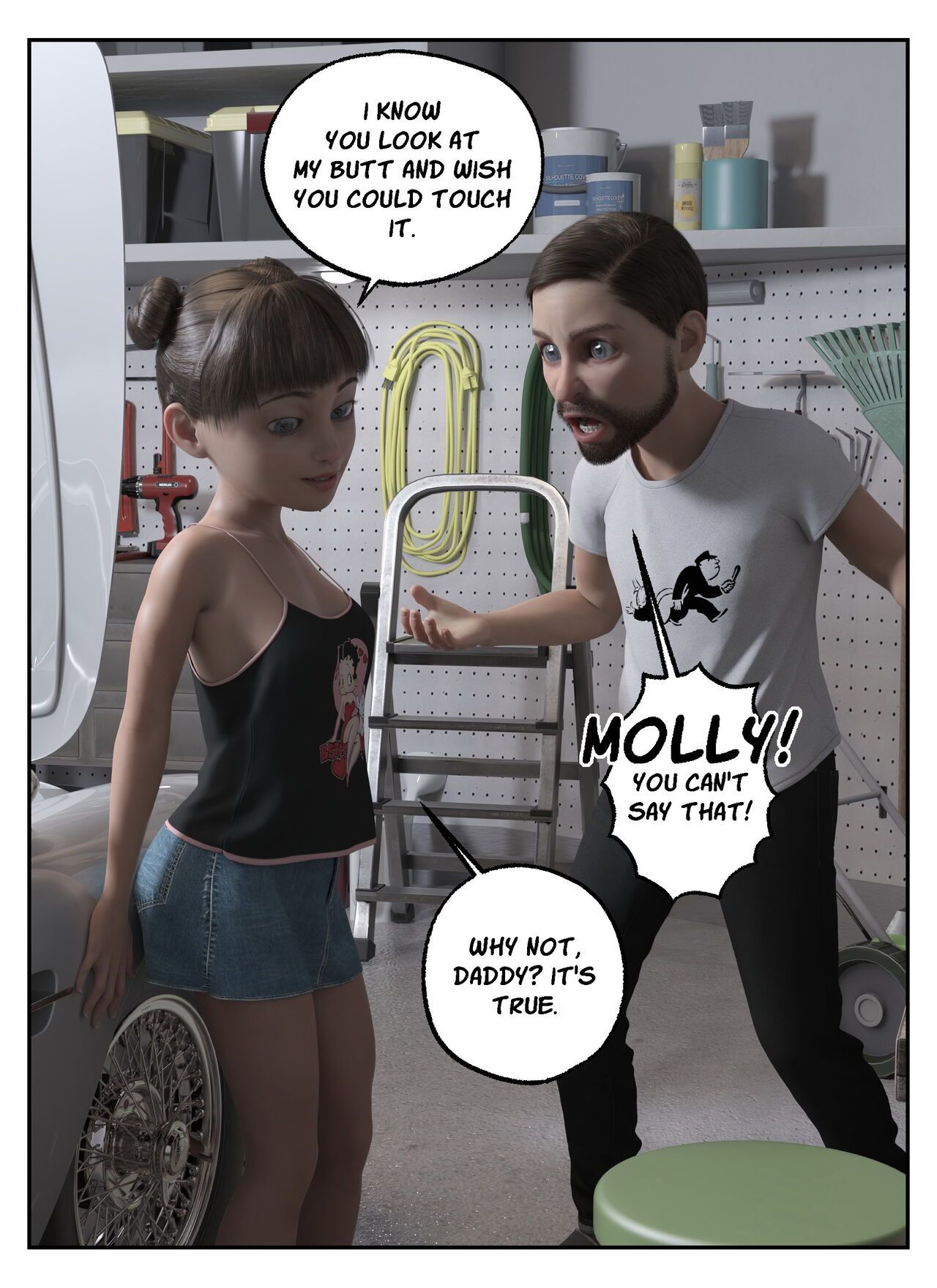 My Molly 1: Under the Hood Porn Comic english 27