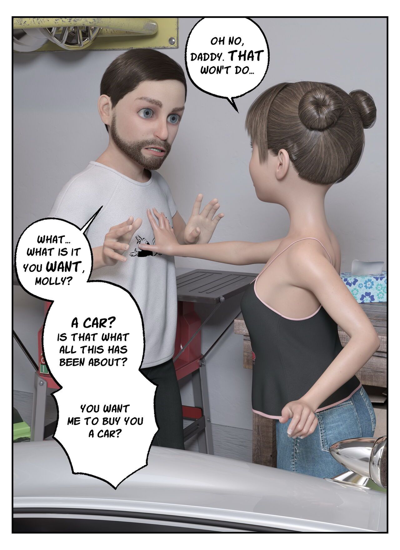My Molly 1: Under the Hood Porn Comic english 29