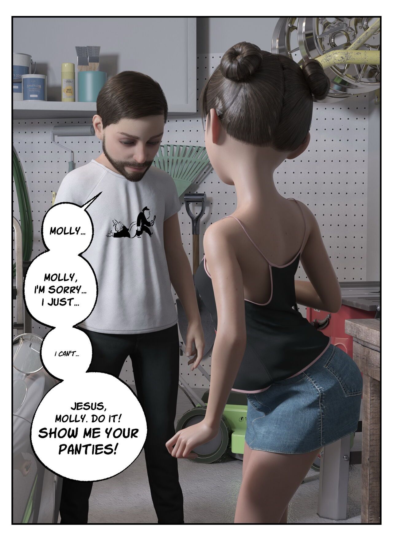 My Molly 1: Under the Hood Porn Comic english 48