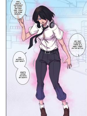 My Shy Best Friend Turned Into a Gal Girl Porn Comic english 05