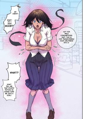 My Shy Best Friend Turned Into a Gal Girl Porn Comic english 06