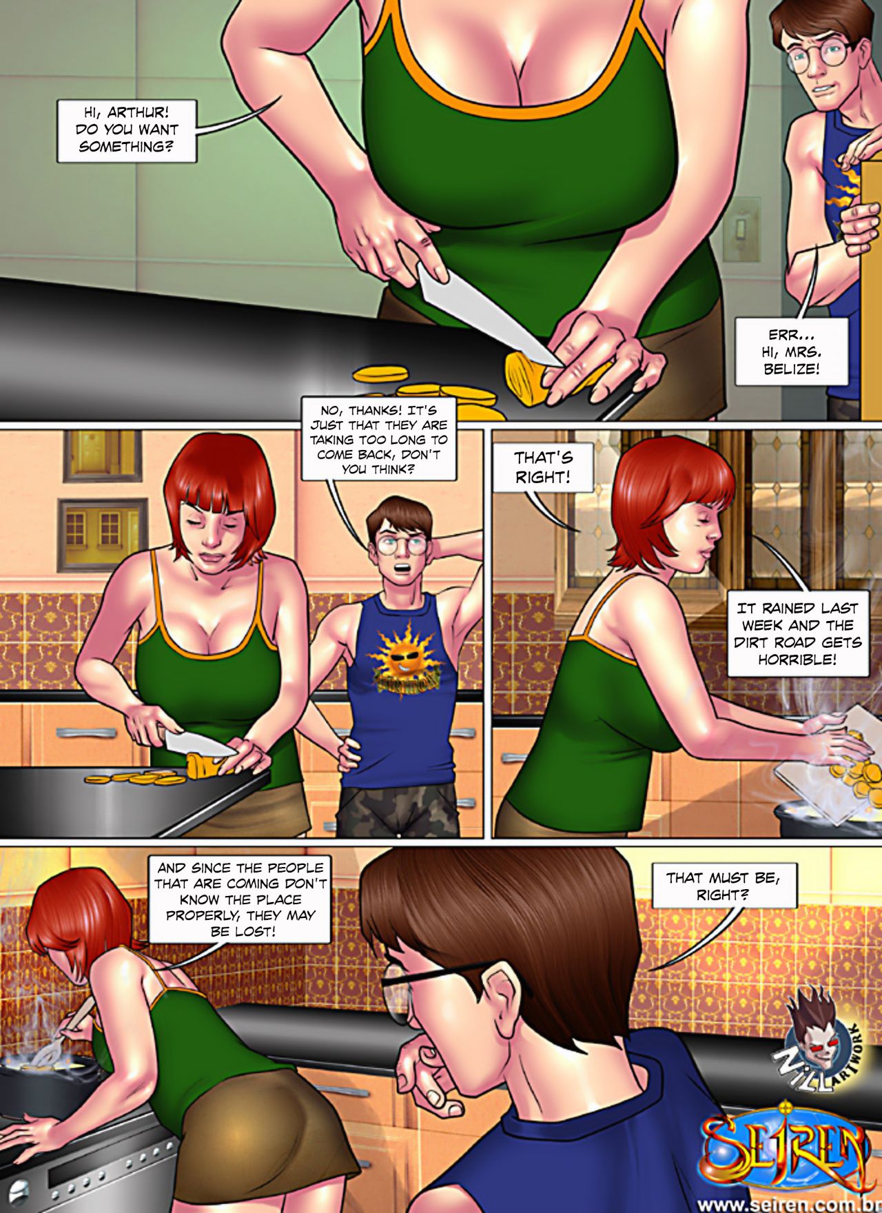 Oh! Family!  Part 3 Porn Comic english 04