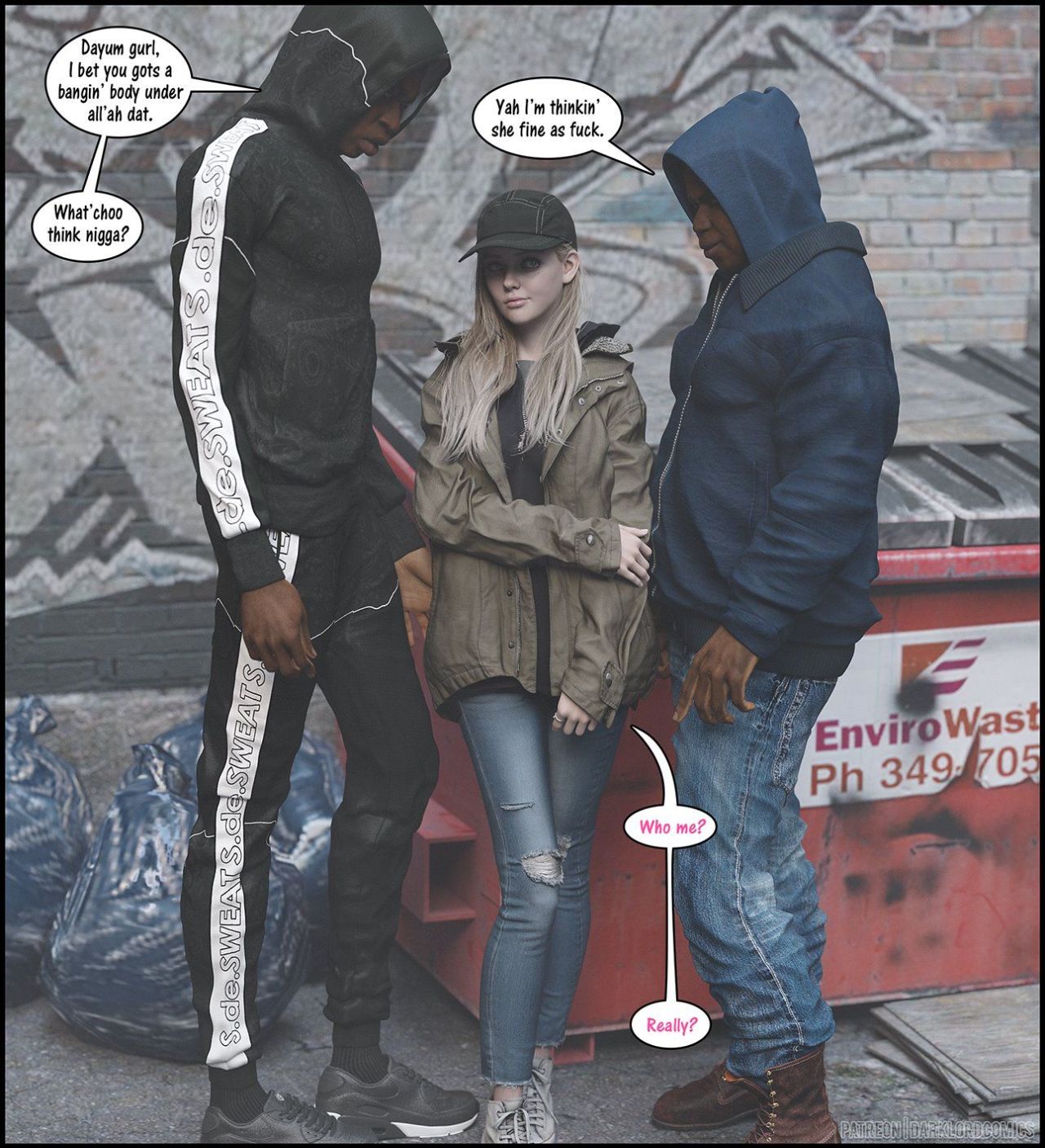 Rose In The Hood Part 1 Porn Comic english 06
