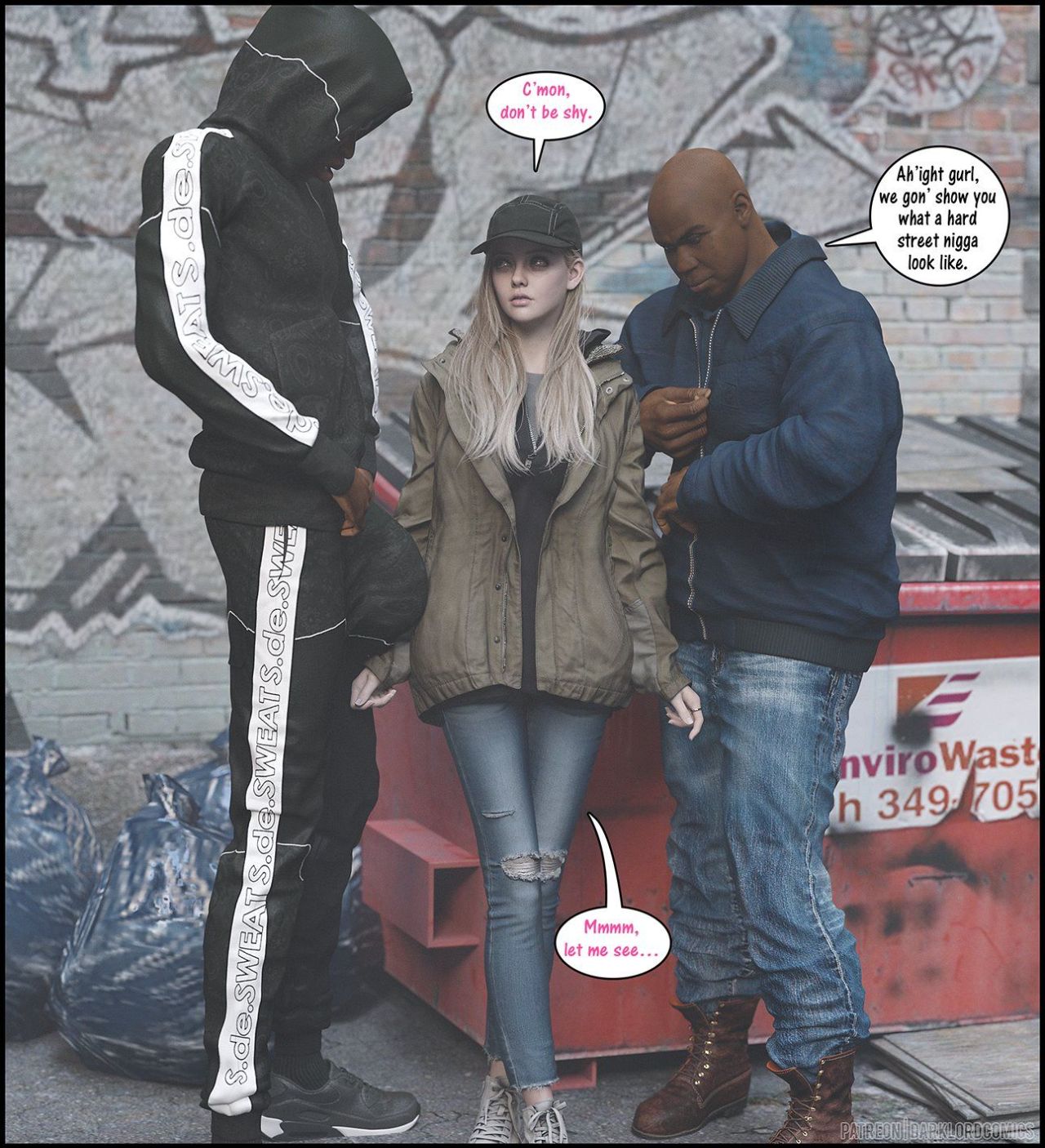 Rose In The Hood Part 1 Porn Comic english 10