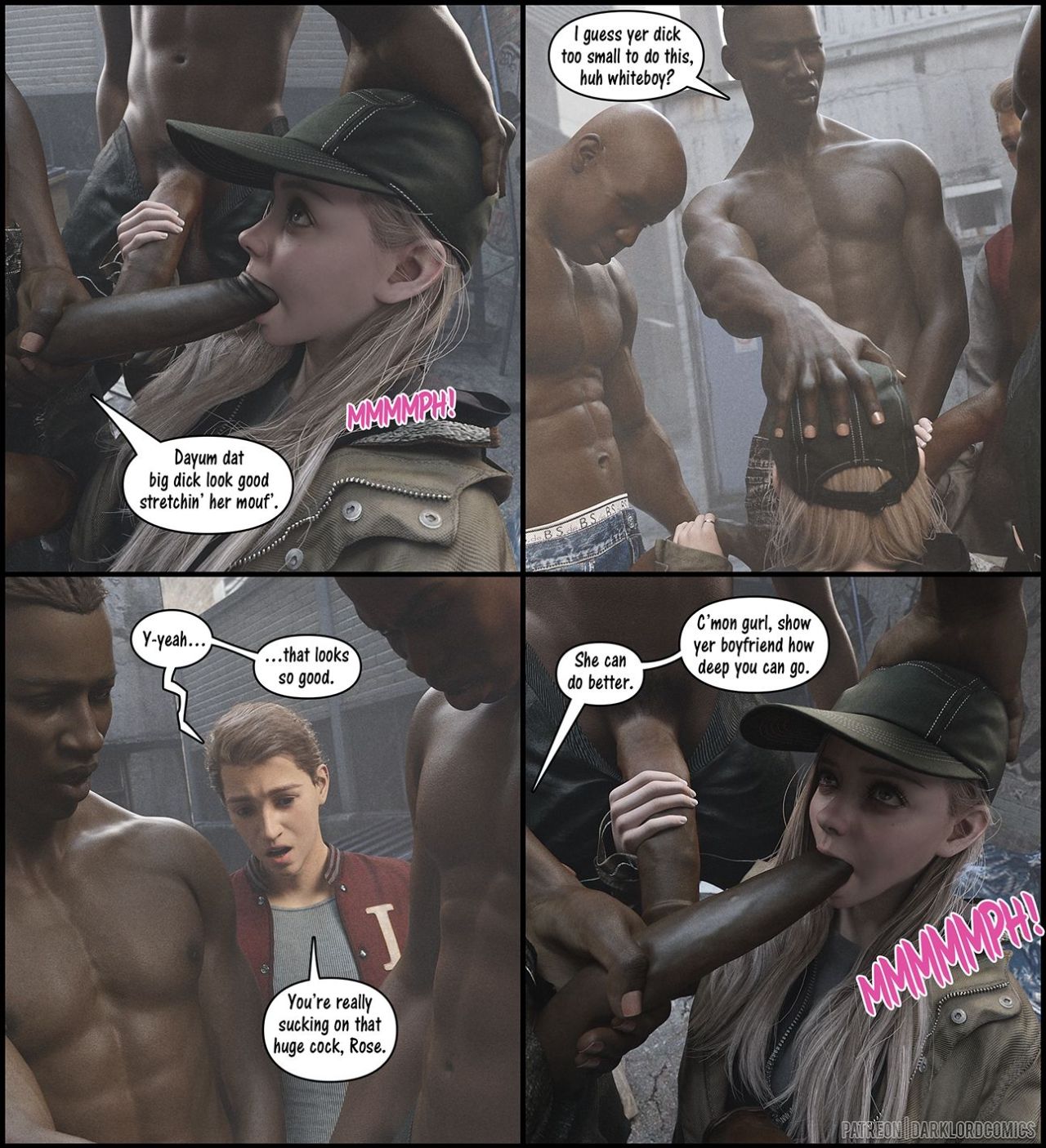 Rose In The Hood Part 1 Porn Comic english 35