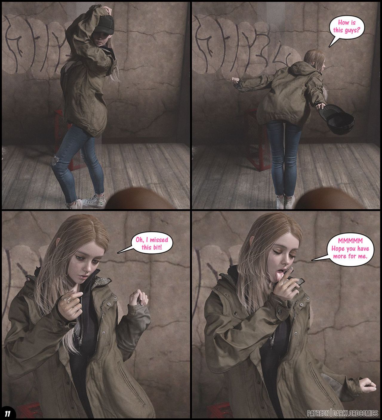 Rose In The Hood Part 2 Porn Comic english 12