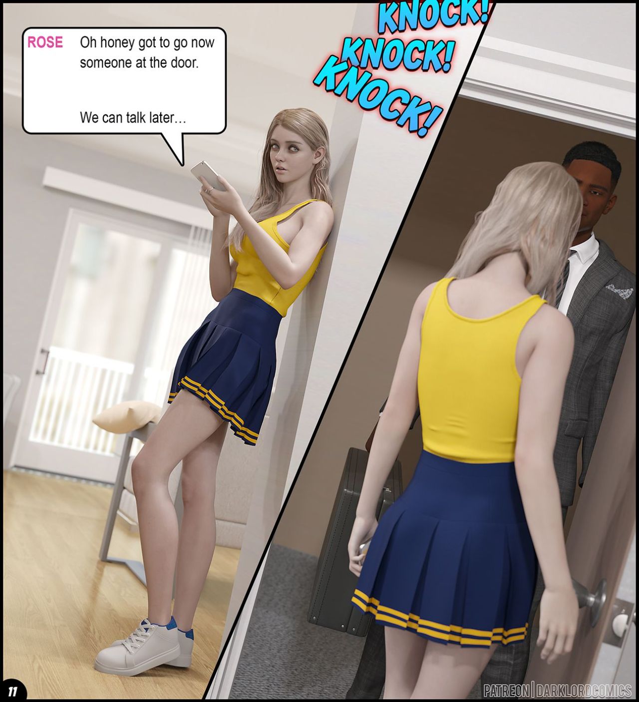 Rose In The Hood Part 3 Porn Comic english 12