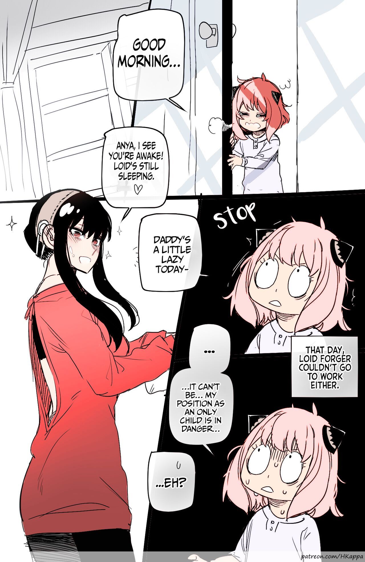 Anya x damian porn comics