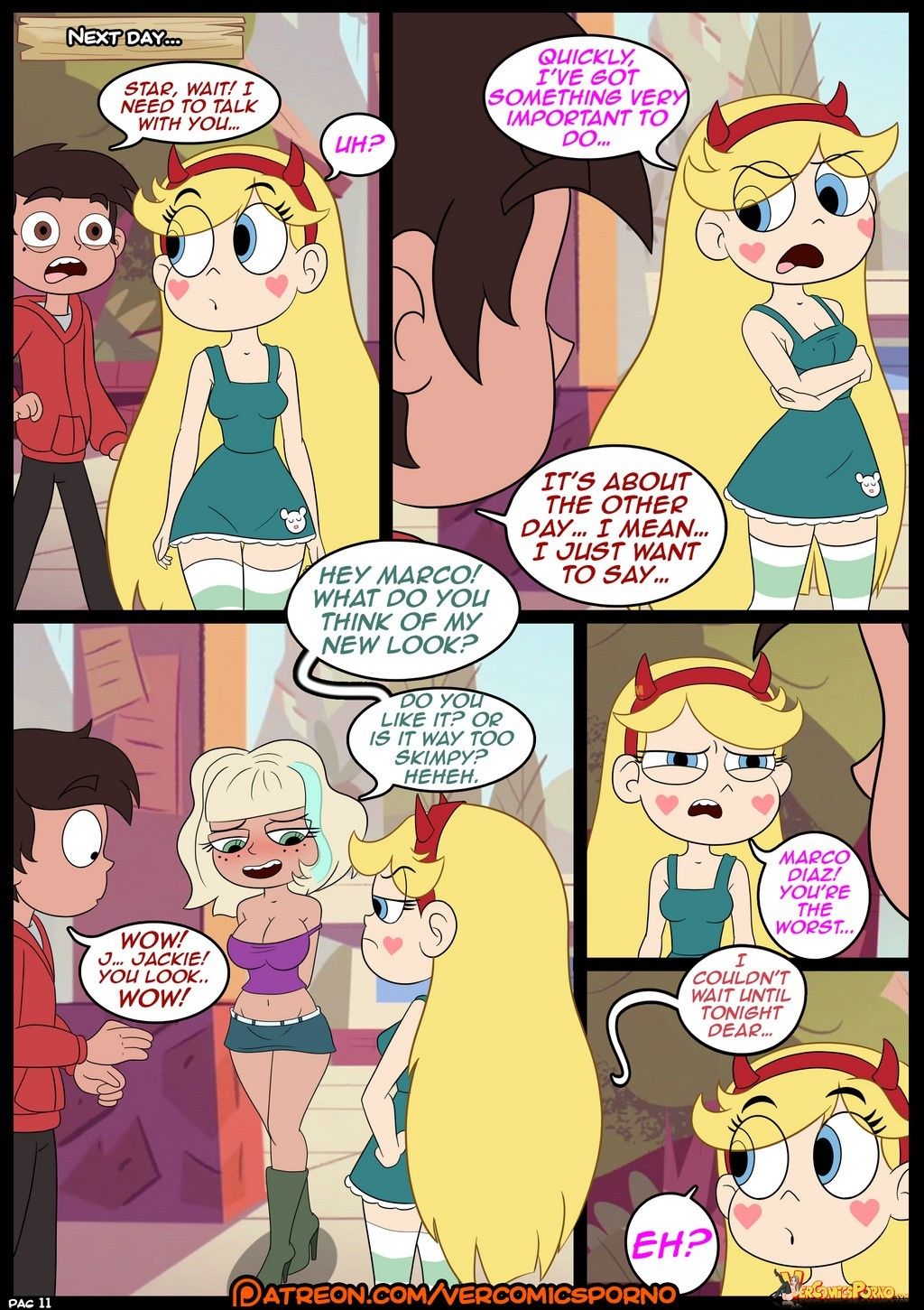 Star vs. The Forces of Sex Part 2 Porn Comic english 12