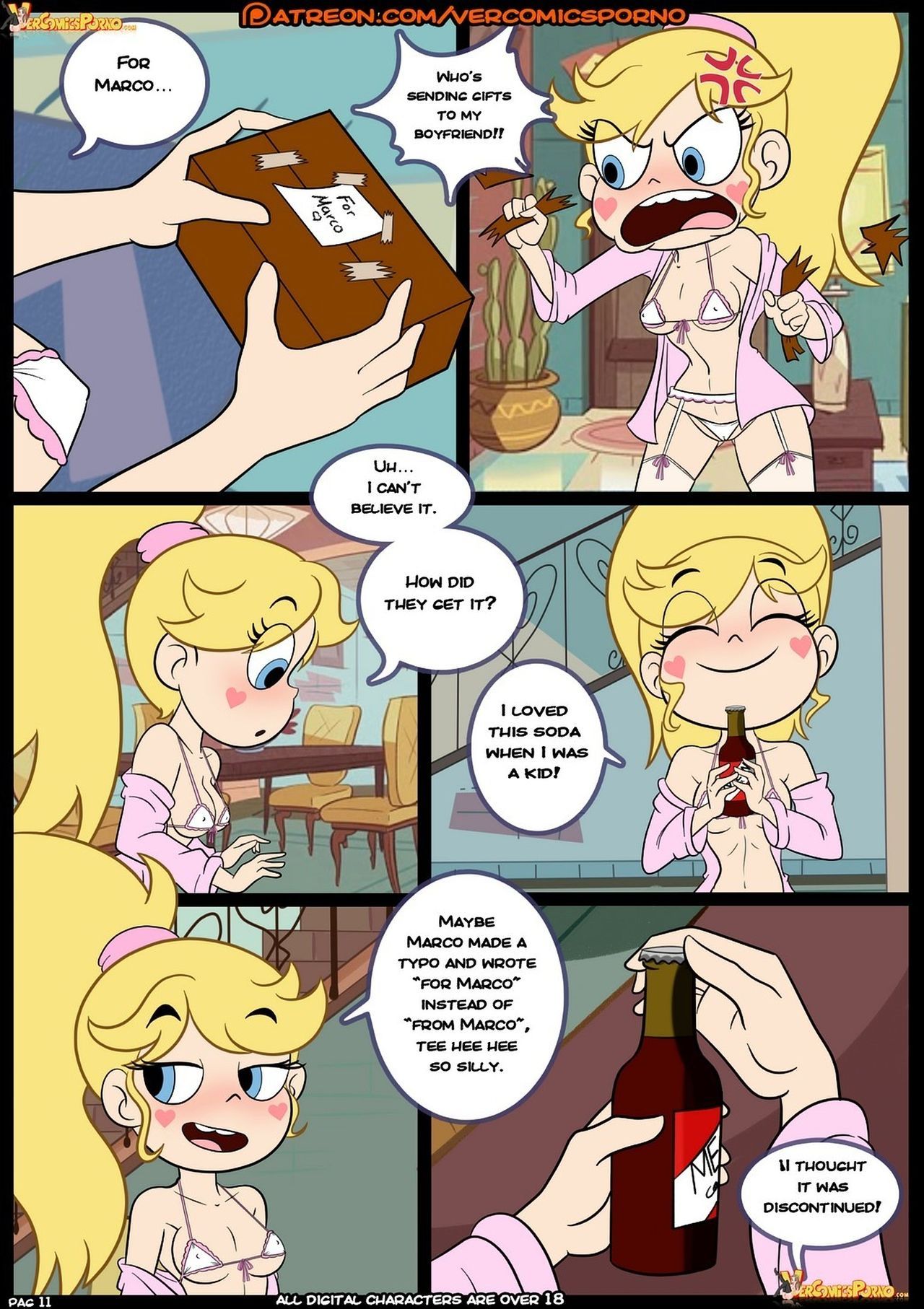 Star VS. The Forces Of Sex Part 3 Porn Comic english 12