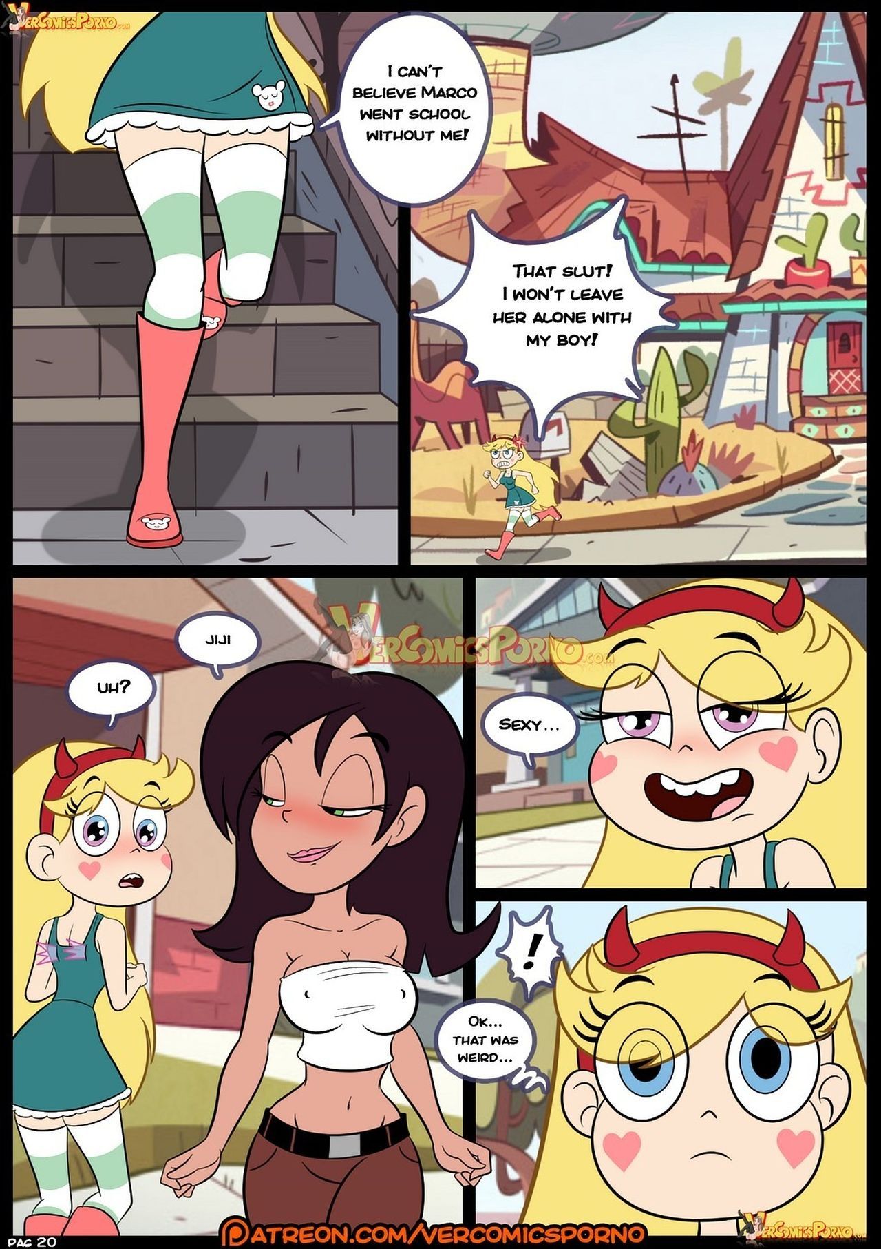 Star after classes porn comic