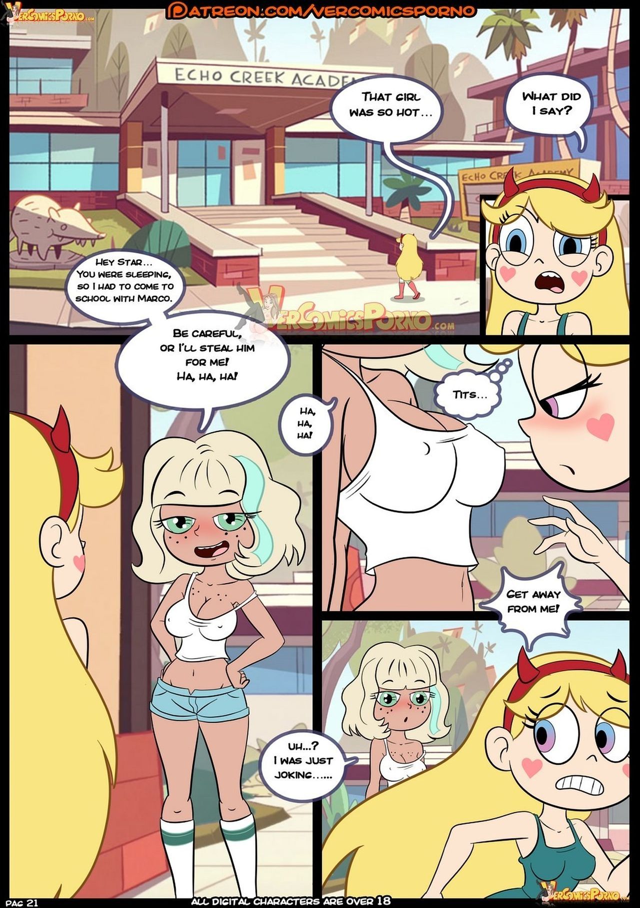 Star VS. The Forces Of Sex Part 3 Porn Comic english 22