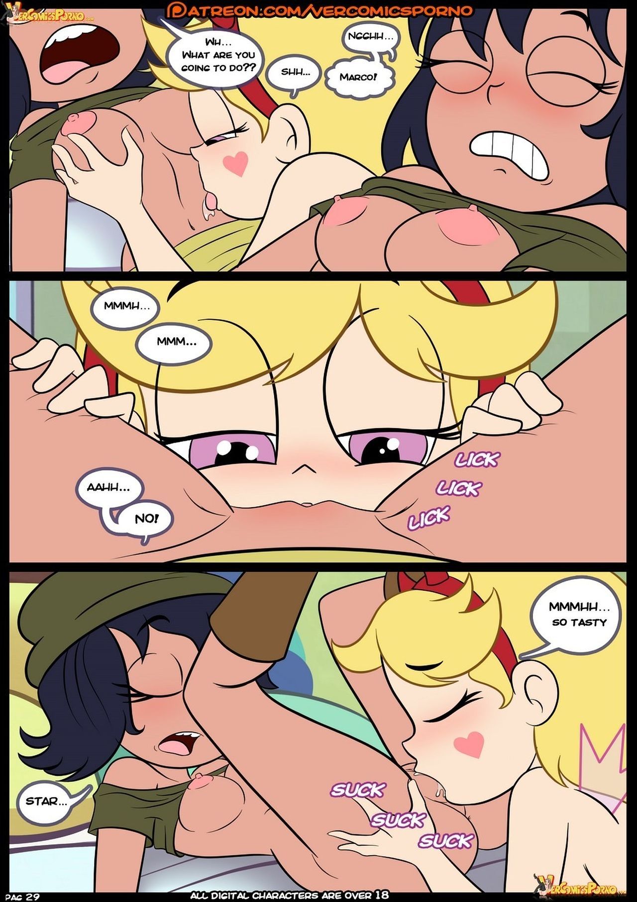 Star VS. The Forces Of Sex Part 3 Porn Comic english 30