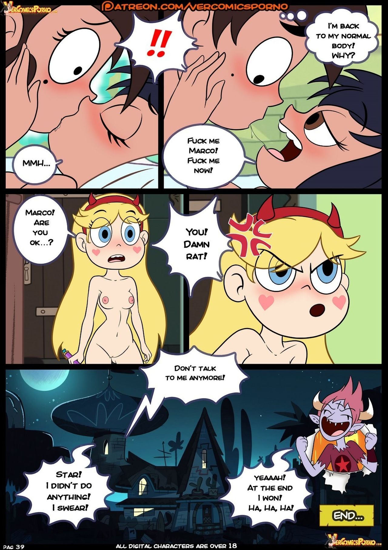 Star VS. The Forces Of Sex Part 3 Porn Comic english 40