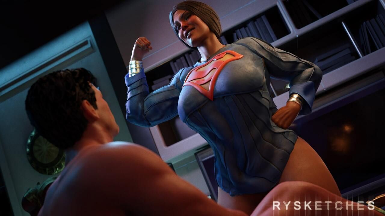 Superman vs Wonder Woman Porn Comic english 21