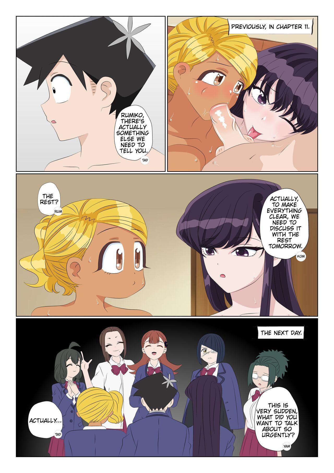 Tadano-kun can’t cum alone Part 12 Porn Comic english 05