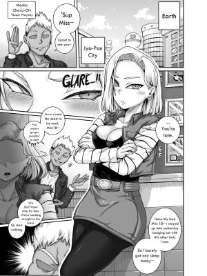 The Lady Android who Lost to Lust Porn Comic english 04