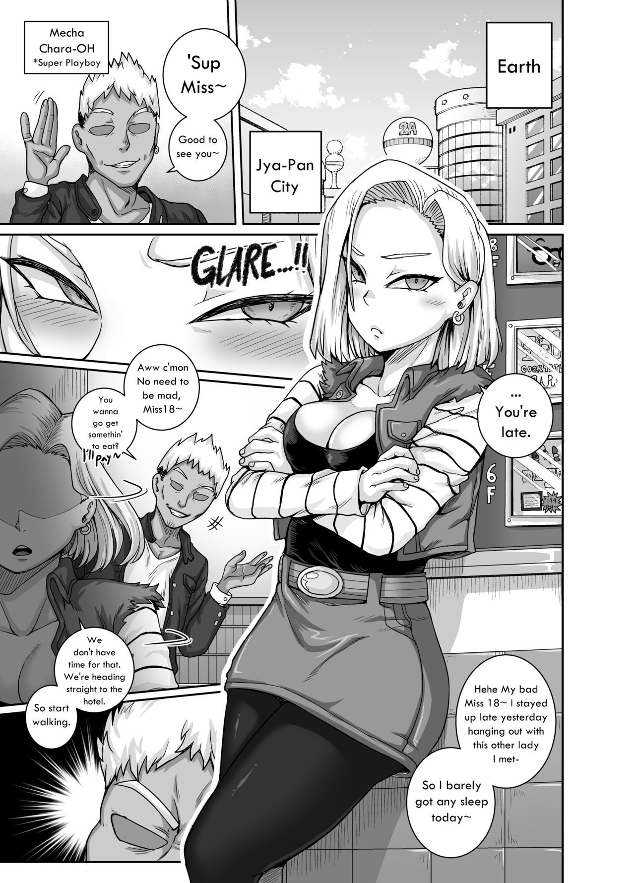 The Lady Android who Lost to Lust Porn Comic english 04 - Porn Comic