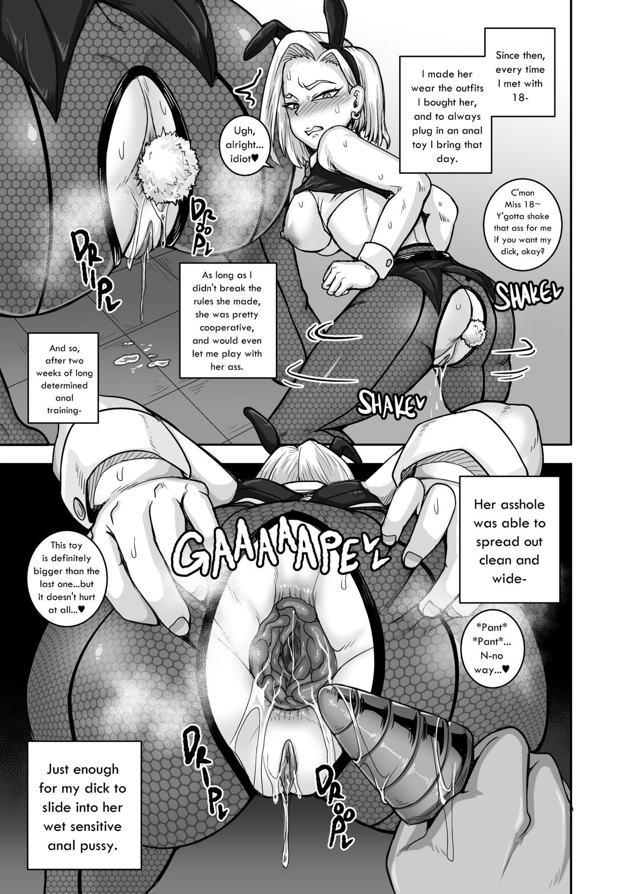 The Lady Android who Lost to Lust Porn Comic english 37