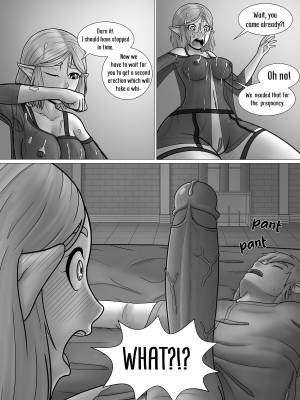 The Legend of Zelda: A Night with the Princess Porn Comic english 13