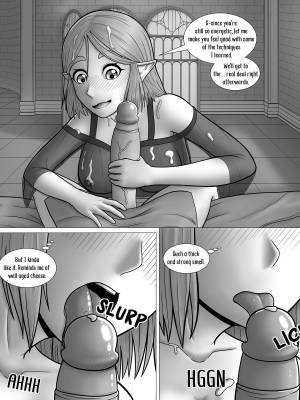 The Legend of Zelda: A Night with the Princess Porn Comic english 15