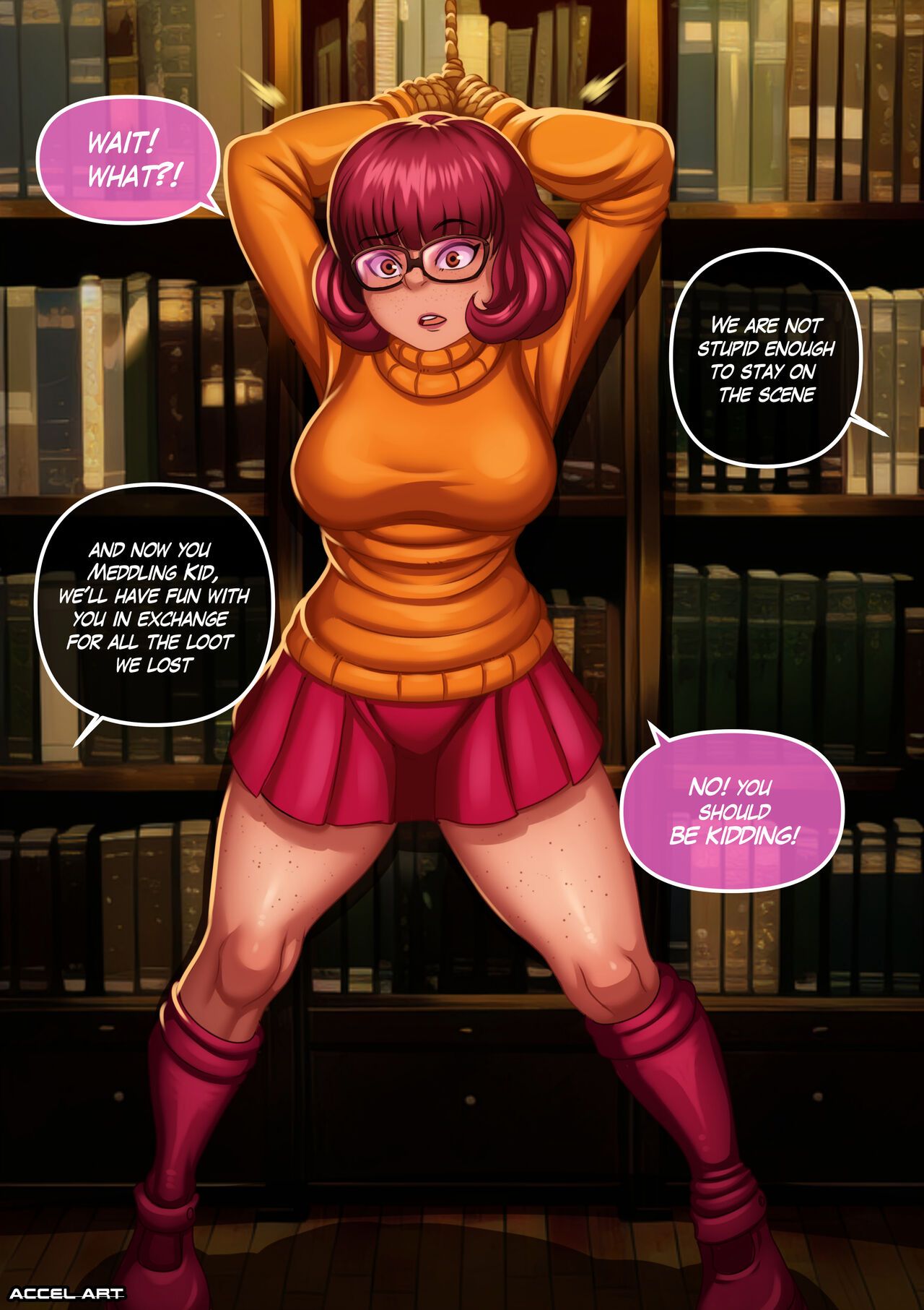 Xxx Velma Cartoon - Waifu Metamorphosis - Velma Dinkleyy Porn Comic english 05 - Porn Comic