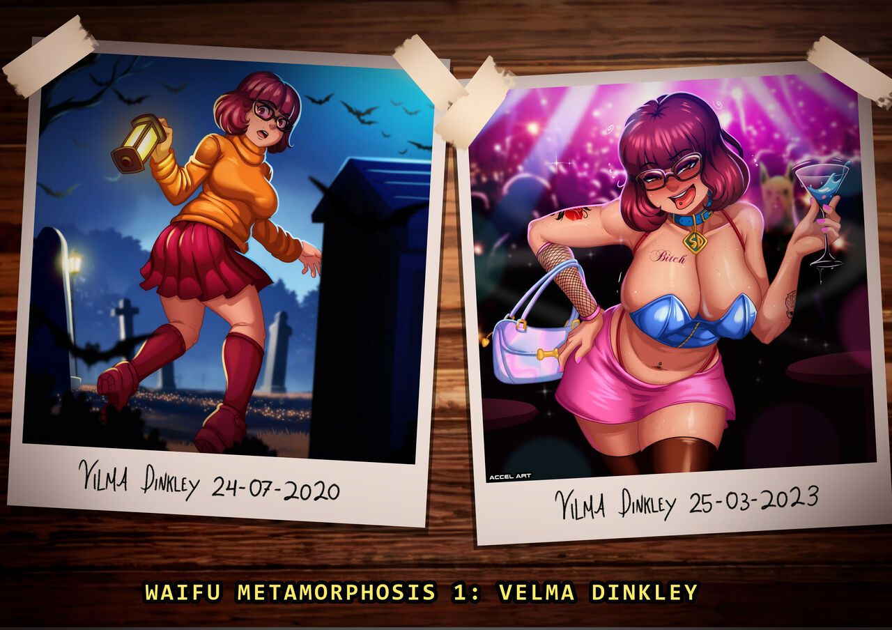 Waifu Metamorphosis - Velma Dinkleyy Porn Comic english 41