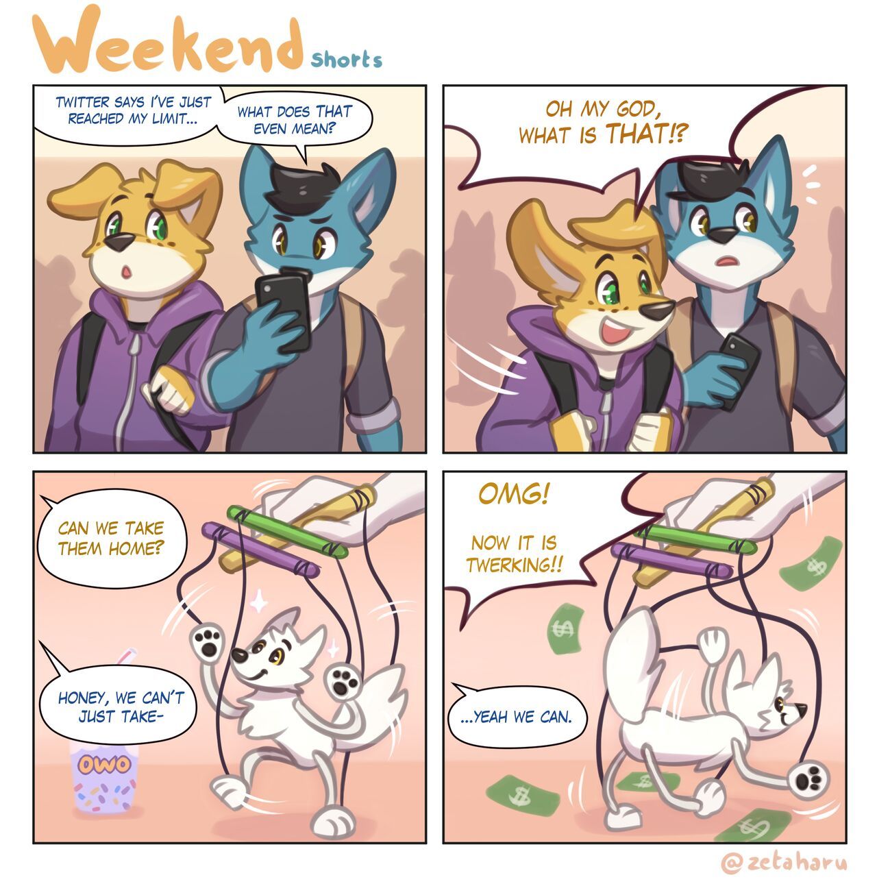 Weekend 3 × Extras Porn Comic english 24
