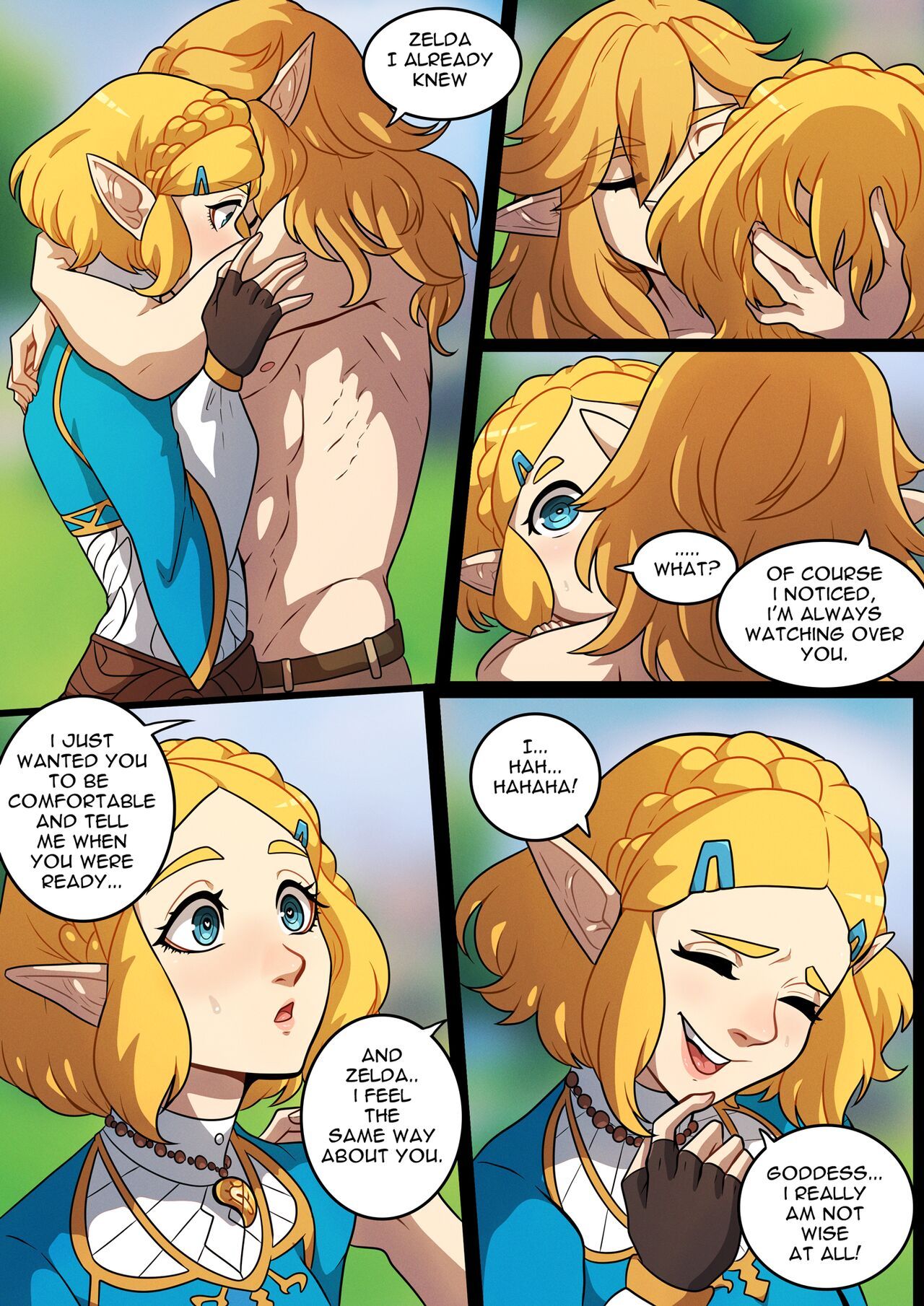 A Night with Zelda Porn Comic english 08