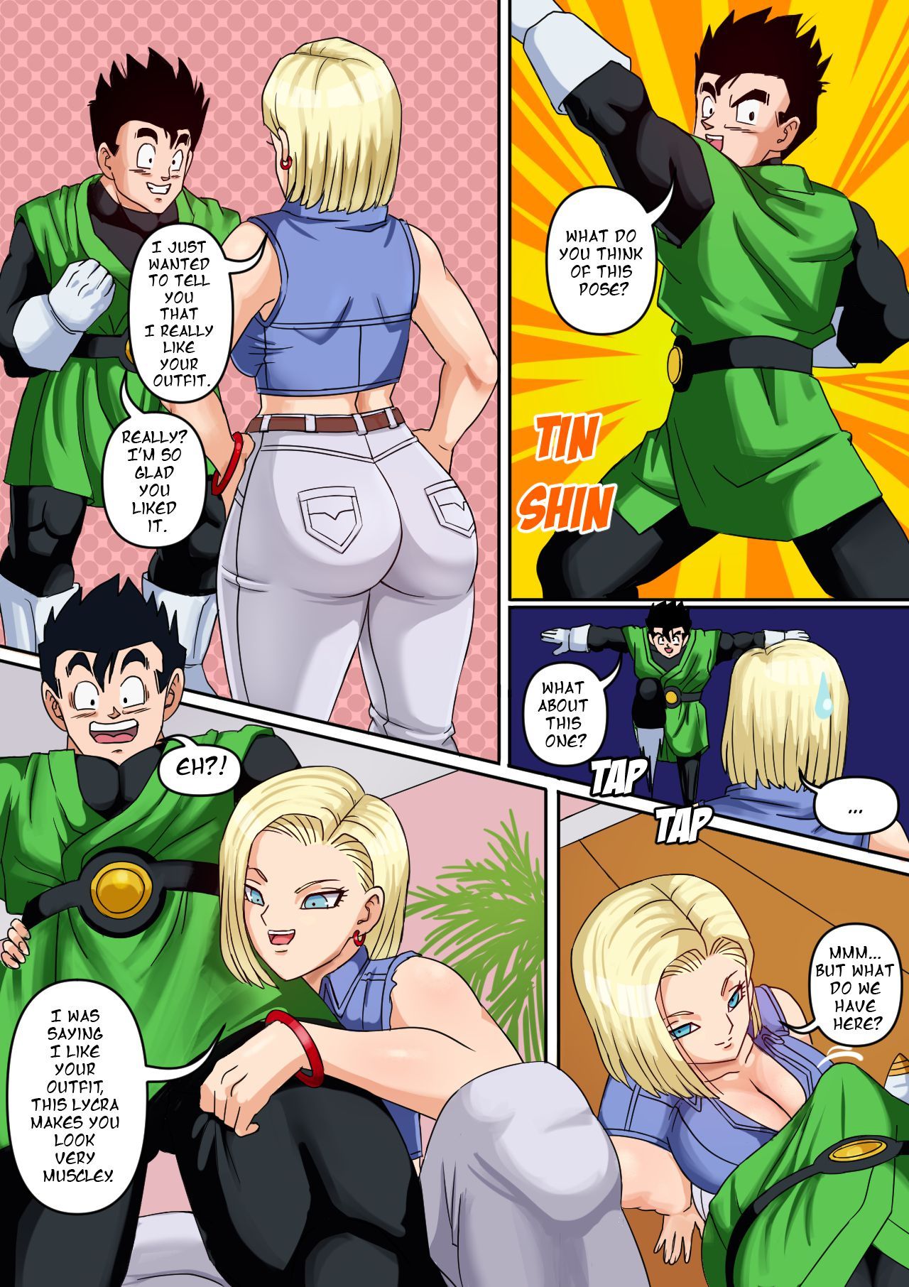 Android 18 And Gohan Porn Comic english 06