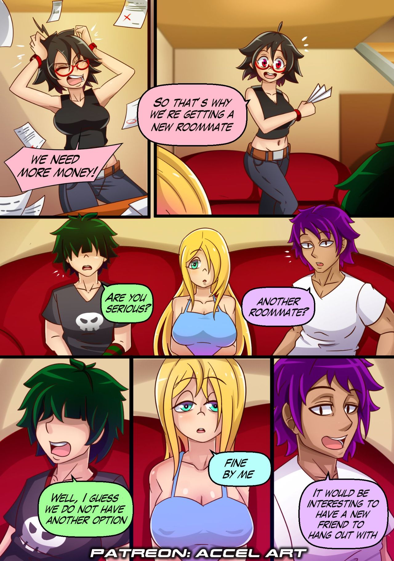 Axi Stories Part 1 - The Exchange Student Porn Comic english 19